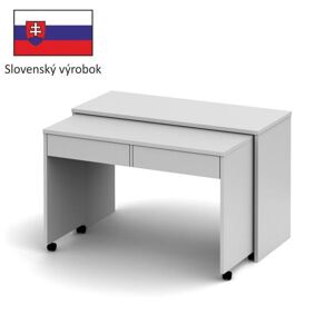 VERSAL NEW BI 0000111607 - PC stôl rozkladací, biela/biela