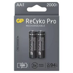 GP ReCyko Pro Professional HR6 (AA) 2000mAh 2ks B2220 - Nabíjacie batérie