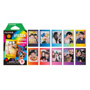 Fujifilm Instax MINI 10list Rainbow 16276405 - Fotopapier určený pre fotoaparáty Instax MINI