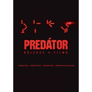 Predátor 1.-4. (4DVD) D01752 - DVD kolekcia