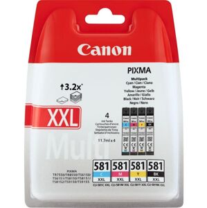 Canon CLI-581 set CMYK XXL 1998C005 - Náplň pre tlačiareň