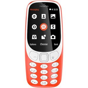 Nokia 3310 Dual SIM červený - Mobilný telefón