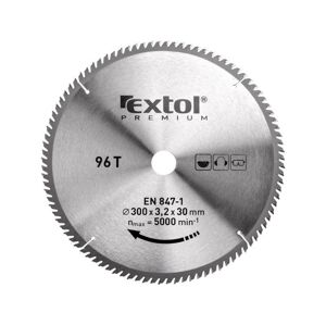 EXTOL 8803248 - Kotúč pílový s SK plátkami, 300x2,2x30mm, 96z