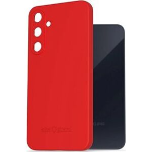 AlzaGuard Matte TPU Case na Samsung Galaxy A55 5G červený