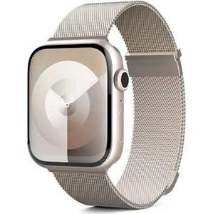 Epico Milanese+ pre Apple Watch 38/40/41 mm – hviezdno biely