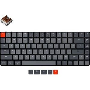 Keychron K3 TKL Ultra-Slim Low Profile Hot-Swappable Optical Brown Switch - US