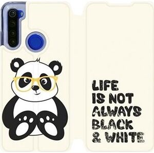 Flipové puzdro na mobil Xiaomi Redmi Note 8T – M041S Panda – life is not always black and white
