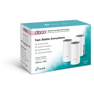 TP-LINK DECO E4 3-PACK AC1200 WHOLE-HOME MESH WIFI SYSTEM