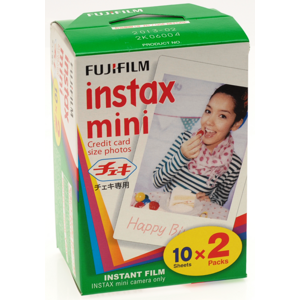 Fujifilm Instax MINI 2x10list 16386016 - Fotopapier určený pre fotoaparáty Instax MINI