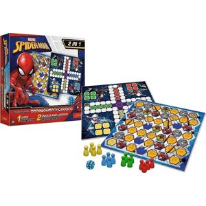Trefl Hra 2v1 - Človeče, nehnevaj sa! + Hady a rebríky - Spiderman 2419