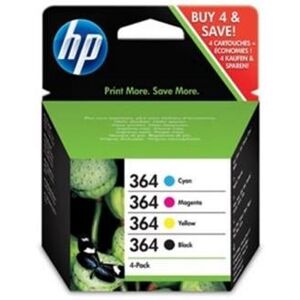 HP 364 combo pack CMYK N9J73AE - Náplne pre tlačiareň
