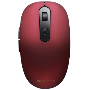 Canyon Bluetooth / Wireless červená CNS-CMSW09R - Wireless/Bluetooth optická myš