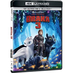 Ako si vycvičit draka 3 (2BD) U00095 - UHD Blu-ray film (UHD+BD)