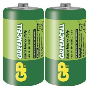 GP Greencell R14 (C) 2ks B1231 - Batérie