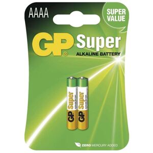 GP Super 25A, E96 (AAAA) 2ks B1306 - Batérie alkalické