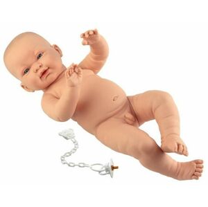 Llorens Llorens 45001 NEW BORN CHLAPČEK - realistické bábätko s celovinylovým telom MA4-45001