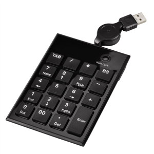 Hama SK140 Slimline numerická klávesnica čierna 50448 - Klávesnica