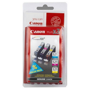 Canon CLI-521 set CMY 2934B010 - Náplne pre tlačiareň
